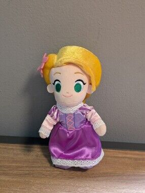 Disney Store Japan Rapunzel nuiMOs Plush Posable Doll With Dress & Shoes